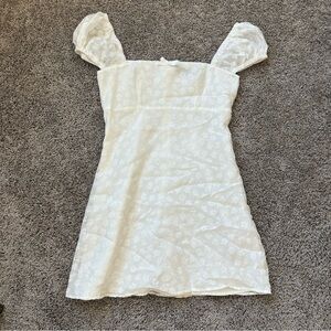 dELiA*s White Floral Mini Dress